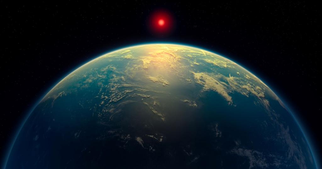 Gibt es Leben außerhalb unseres Sonnensystems? Forscher sehen Hinweise darauf. - Foto: A. Smith, N. Madhusudhan/University of Cambridge/EurekAlert!/dpa