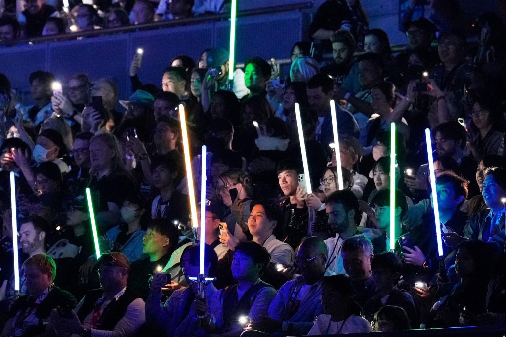 Der Titel des neuen «Star Wars»-Films ist auch schon bekannt: «Starfighter.» - Foto: Hiro Komae/AP/dpa