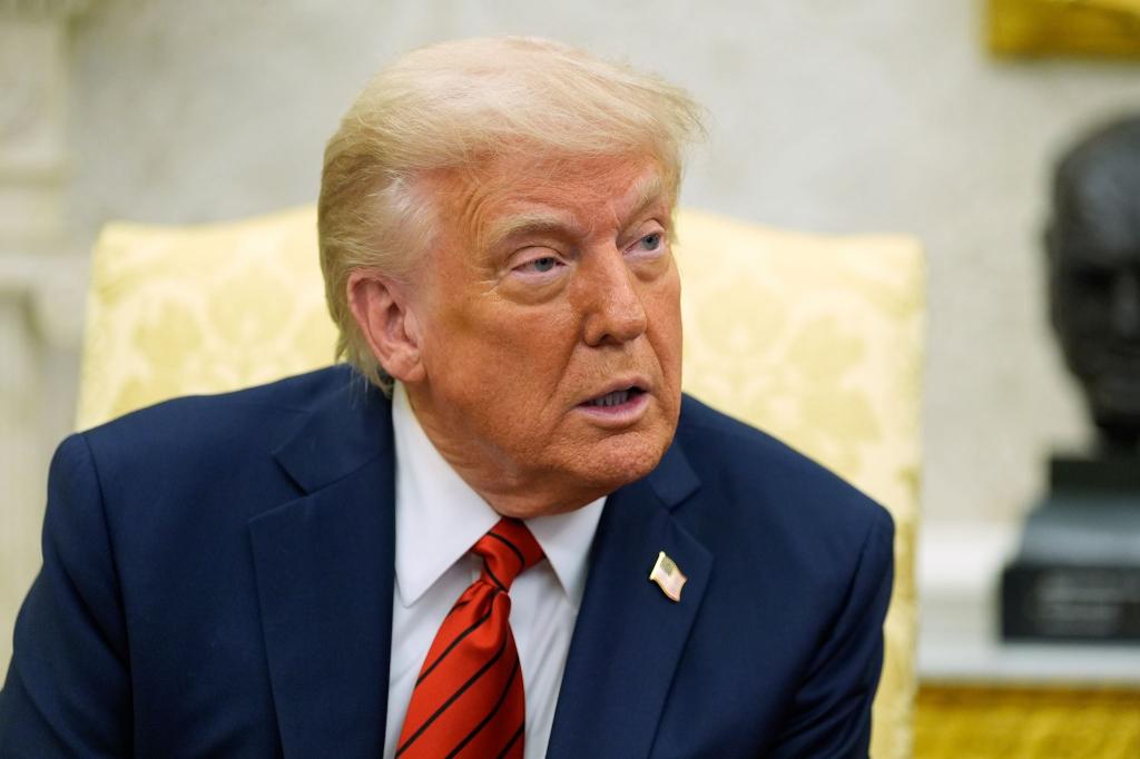 Trump will in den nächsten Tagen mehr über eine mögliche Vereinbarung zur Ukraine sagen. (Archivbild) - Foto: Alex Brandon/AP/dpa