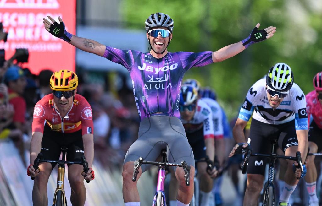 Der Australier Michael Matthews entschied Eschborn-Frankfurt für sich. - Foto: Arne Dedert/dpa