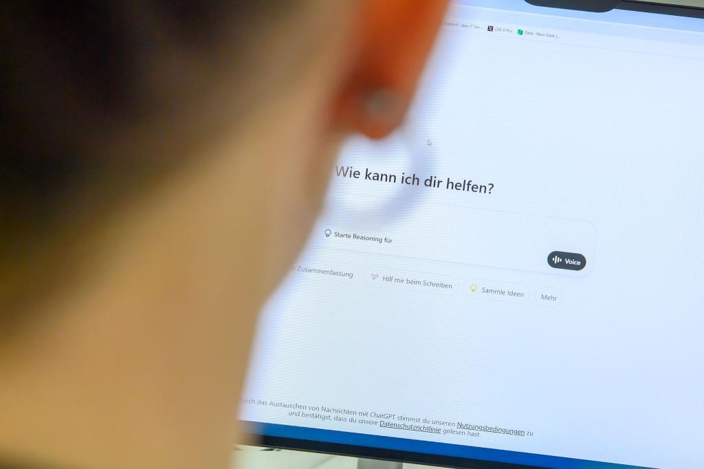Nur 27 Prozent der Befragten aus Deutschland prüfen KI-generierte Texte, Bilder oder Übersetzungen. (Symbolbild) - Foto: Klaus-Dietmar Gabbert/dpa