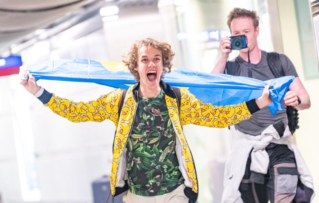 Vor wenigen Tagen ist Luca aus dem Pazifikstaat Palau heimgekehrt und hat damit sein großes Ziel erreicht, wie er verkündet: «Ich habe alle 195 Länder der Welt bereist.» - Foto: Benjamin Westhoff/dpa