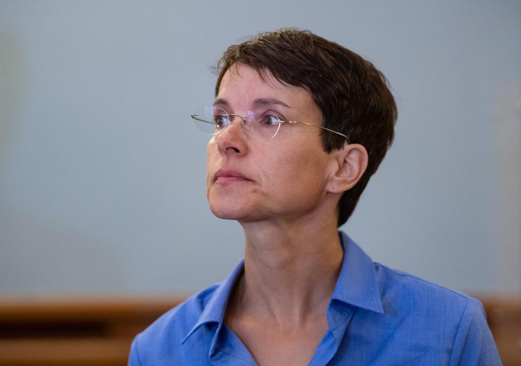 Petry scheiterte nach ihrem AfD-Abgang mit der Blauen Partei - und will nun wieder einen Neuanfang wagen. (Archivbild) - Foto: Hendrik Schmidt/dpa-Zentralbild/dpa