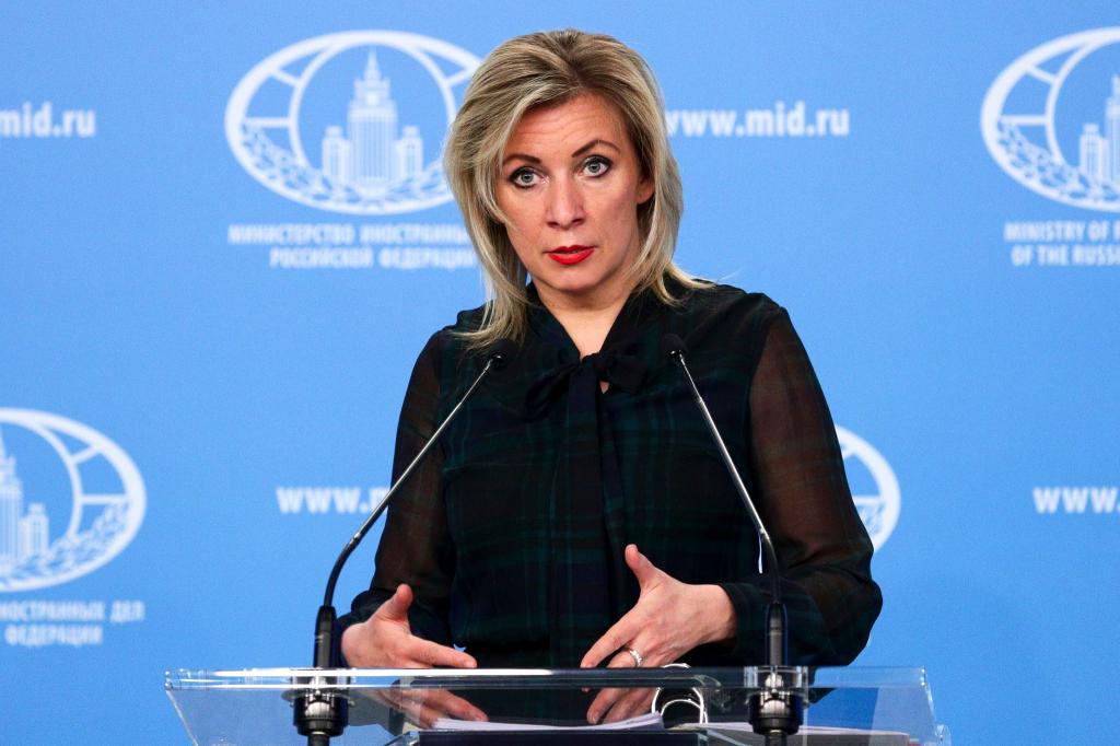Die russische Außenamtssprecherin Sacharowa hat die EU in eine Reihe mit Nazi-Deutschland gestellt (Archivbild). - Foto: ---/AP/dpa