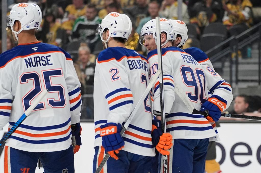 Die Oilers erzielten vier Treffer in Las Vegas - das reichte zum Sieg. - Foto: John Locher/AP/dpa