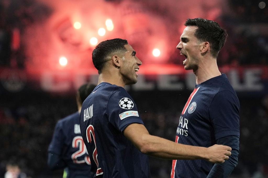 Fabian Ruiz sorgte für die PSG-Führung. - Foto: Aurelien Morissard/AP/dpa