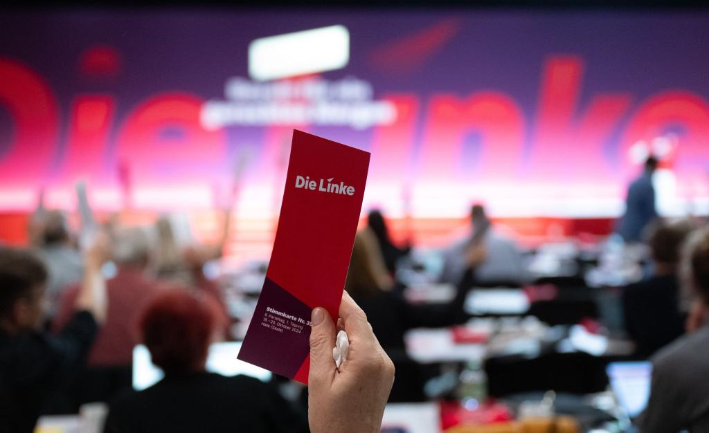 Die Linke trifft sich diesmal in Chemnitz zu ihrem 9. Bundesparteitag. (Archivbild) - Foto: Hendrik Schmidt/dpa