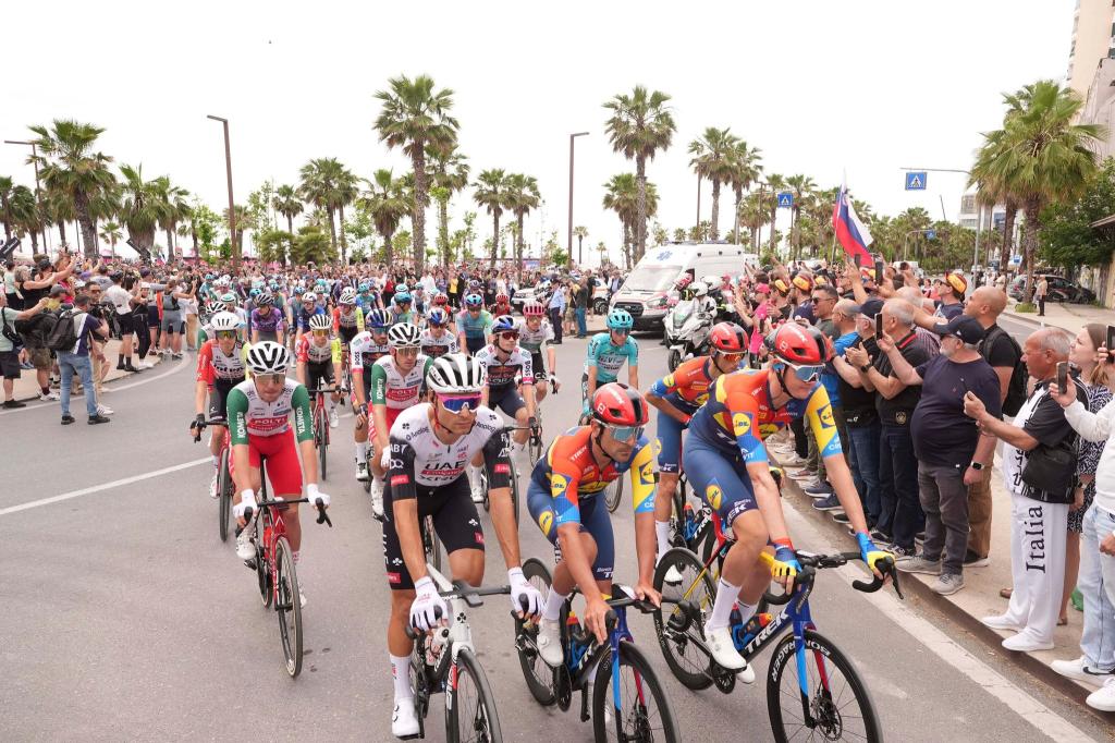 Die Auftaktetappe beim Giro d'Italia. - Foto: Massimo Paolone/undefined/LaPresse/AP/dpa