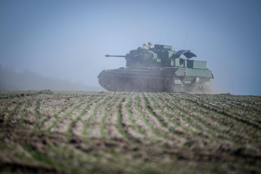 Wieviele Panzer Deutschland in die Ukraine liefert, soll künftig nicht mehr im Internet zu lesen sein. - Foto: Kay Nietfeld/dpa