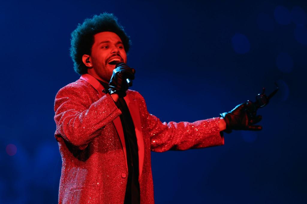 The Weeknd ist bald in einer Hauptrolle des Films «Hurry Up Tomorrow» zu sehen. (Archivbild) - Foto: Chris Carlson/AP/dpa