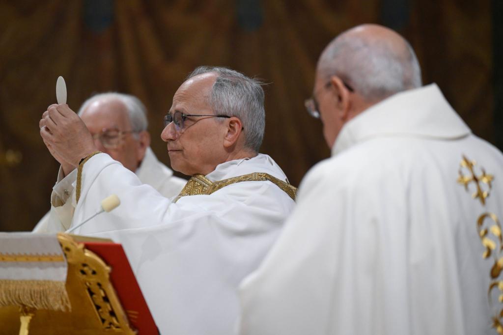 Der neue Papst Leo XIV. hat vor KI gewarnt. - Foto: Uncredited/Vatican media/AP/dpa