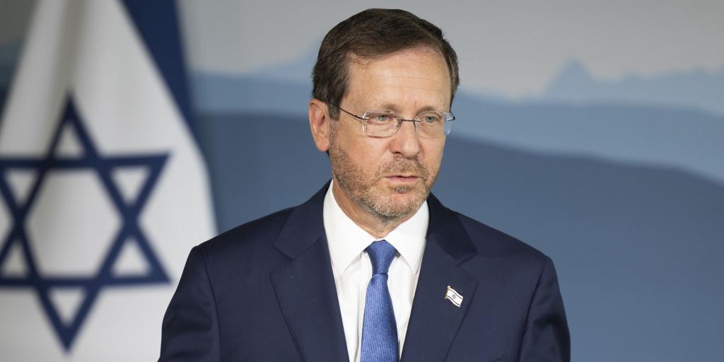 Israels Präsident Herzog zieht aus diplomatischen Beziehungen zu Deutschland Parallelen zu Nahost. - Foto: Peter Klaunzer/Keystone/dpa