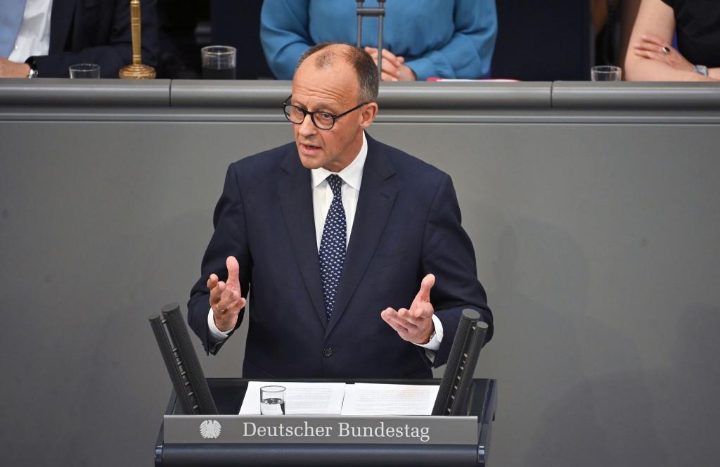 Merz verspricht in seiner ersten Regierungserklärung unter anderem «Wohlstand für alle