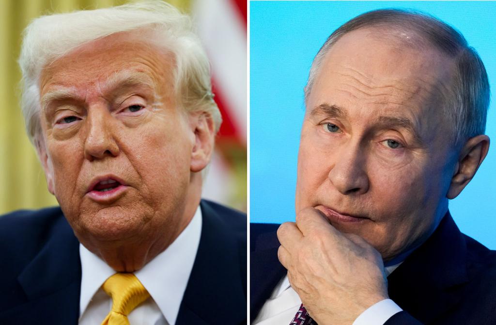 Donald Trump hat nach einem Telefonat mit Wladimir Putin sofortige Verhandlungen zwischen Russland und der Ukraine in Aussicht gestellt. (Archivbild) - Foto: Pavel Bednyakov/AP/Pool via AP/dpa