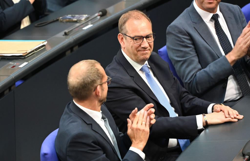 Mit großer Mehrheit gewählt: Henning Otte. - Foto: Katharina Kausche/dpa