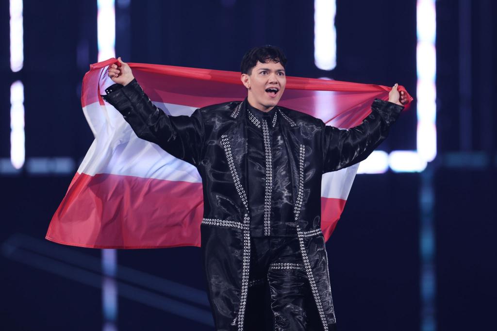 ESC-Sieger JJ (24) sagte, er sei gegen eine Teilnahme Israels beim nächsten Eurovision Song Contest, der 2026 in Österreich stattfinden soll. - Foto: Jens Büttner/dpa