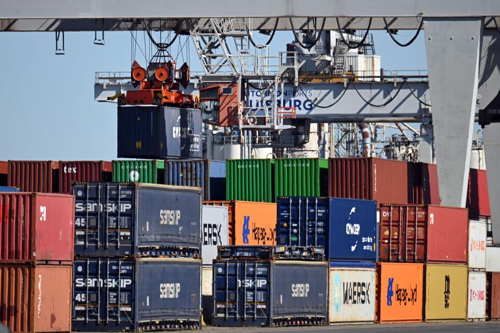 Bei einem «Zollkrieg» würde es laut Studie die größten Produktionsrückgänge in den Sektoren mit der größten Exportabhängigkeit von den USA geben. - Foto: Federico Gambarini/dpa