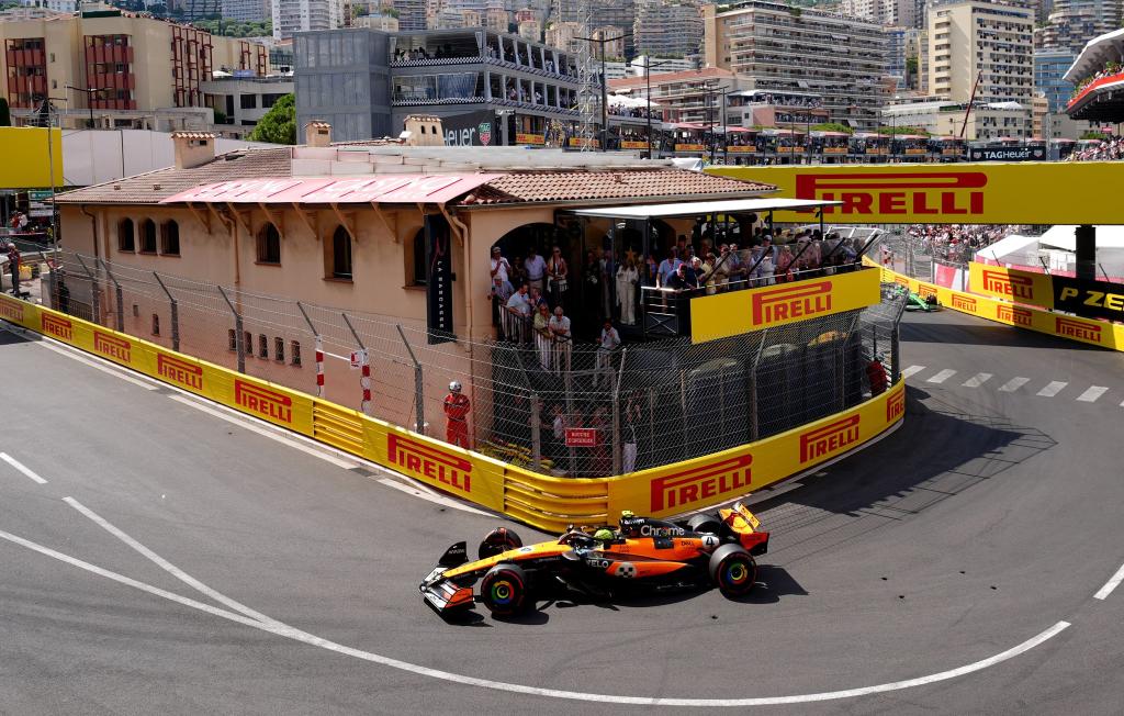 Lando Norris holt sich den ersten Startplatz. - Foto: David Davies/PA Wire/dpa