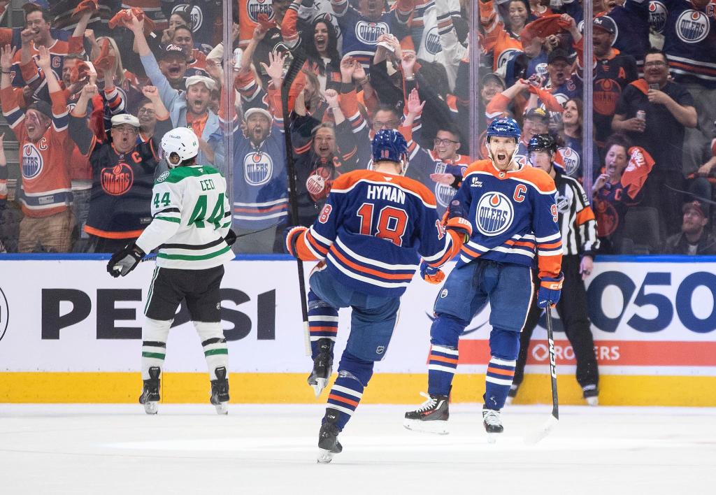 Die Oilers übernehmen in der Serie das Kommando. - Foto: Jason Franson/The Canadian Press/AP/dpa