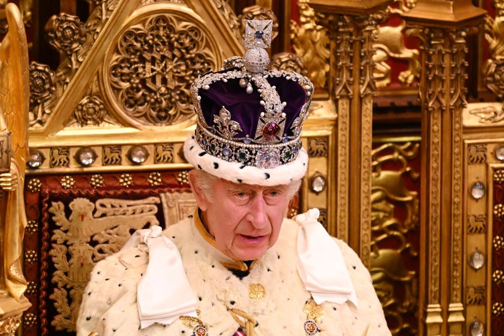 Zu den Aufgaben des britischen Monarchen gehört die Eröffnung des britischen Parlaments mit der sogenannten King's Speech - auch in Kanada soll Charles die Regierungserklärung dieses Mal verlesen. (Archivfoto) - Foto: Leon Neal/PA Wire/dpa