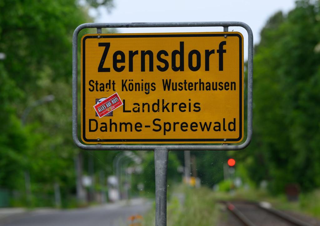 In Königs Wusterhausen hat es eine Durchsuchung im Rahmen von Ermittlungen des Generalbundesanwalts gegeben. - Foto: Patrick Pleul/dpa