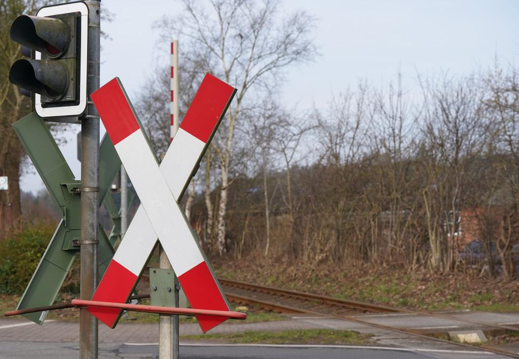 An einem Bahnübergang in Schleswig-Holstein ist es zu einem tödlichen Unfall gekommen. (Illustration) - Foto: Marcus Brandt/dpa