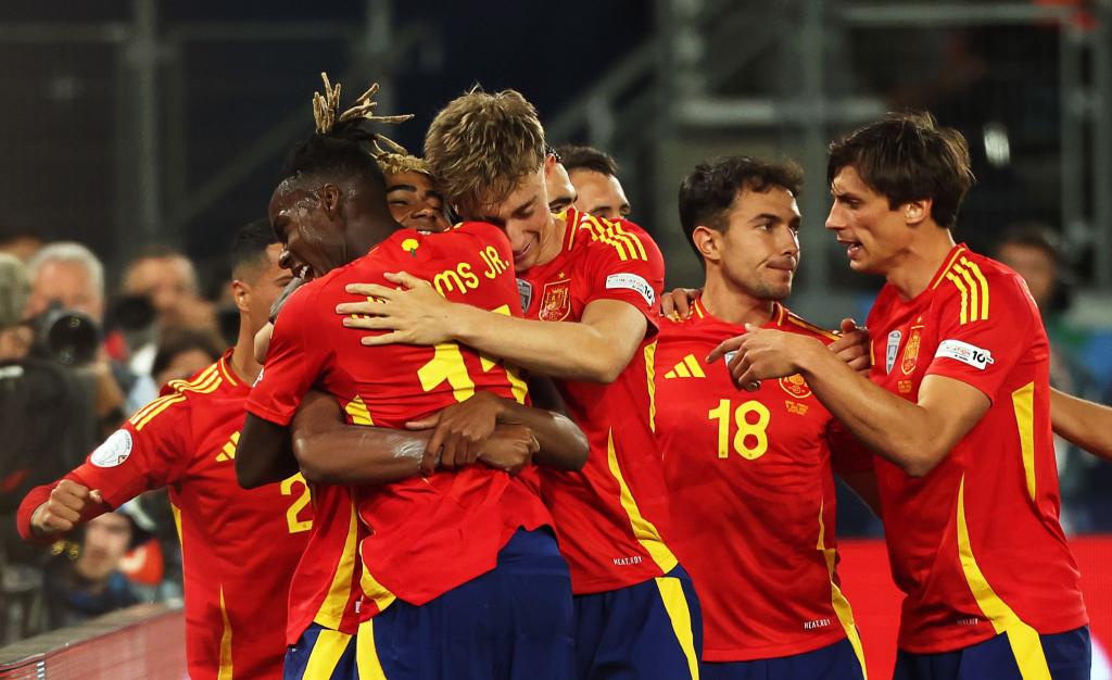 Spanien steht im Finale der Nations League. - Foto: Christian Charisius/dpa