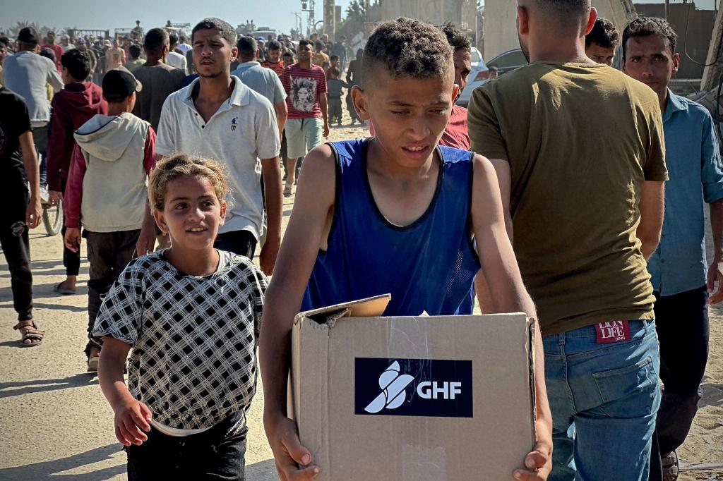 Erst vor rund zwei Wochen hatte Israel die Blockade der Hilfslieferungen in den Gazastreifen gelockert - die Verteilung übernahm die Stiftung GHF. (Archivbild) - Foto: Moaz Abu Taha/APA Images via ZUMA Press Wire/dpa
