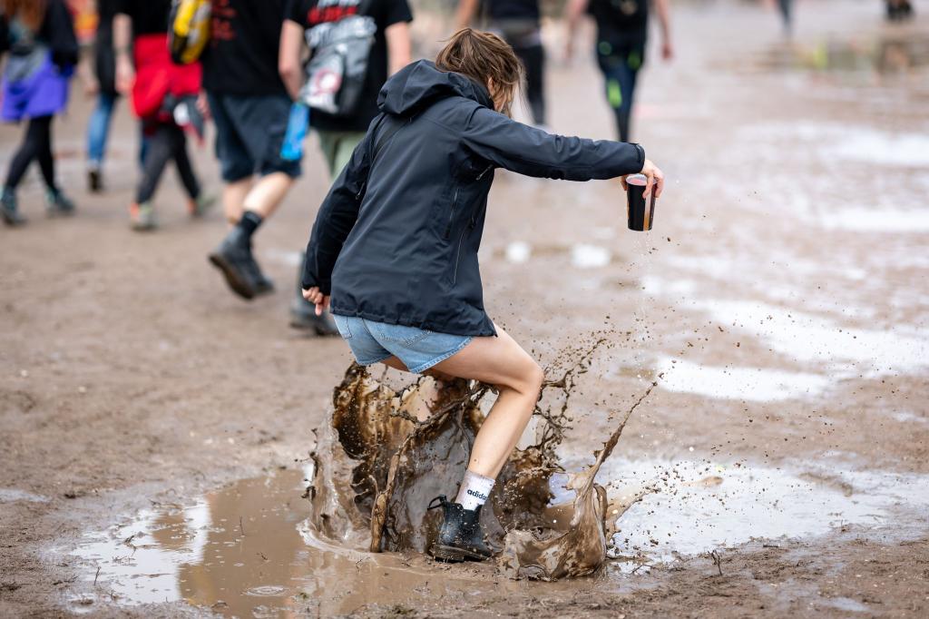 Beim Open-Air-Festival 