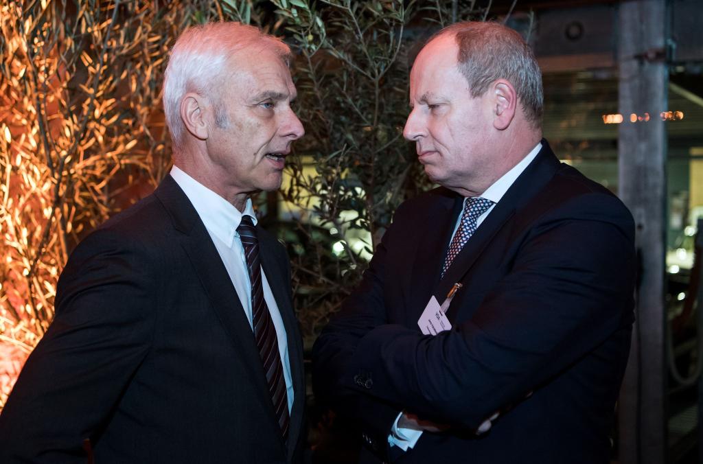 Jens Hanefeld (rechts) wird neuer deutscher Botschafter in den USA - Foto: Bernd von Jutrczenka/dpa