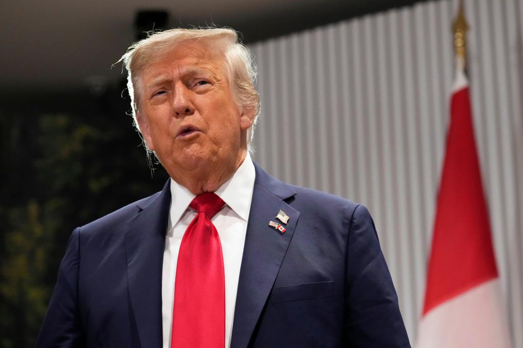 Im Iran-Israel-Konflikt sieht Donald Trump auf der Seite Teherans Bereitschaft zu Gesprächen. - Foto: Mark Schiefelbein/AP/dpa