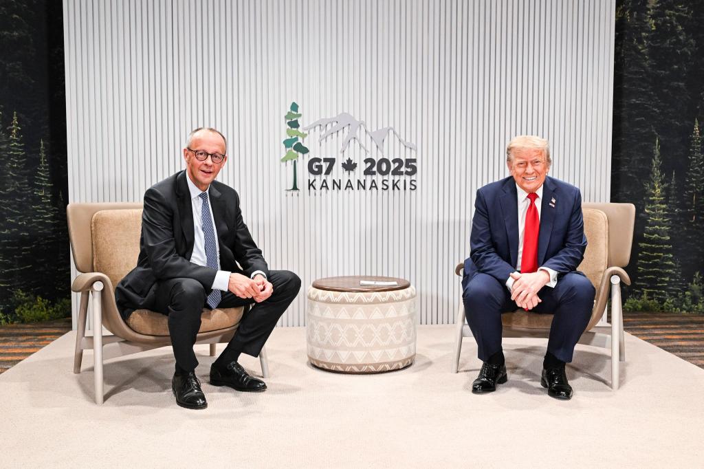 Es war das zweite Treffen innerhalb von zwei Wochen zwischen Merz und Trump. - Foto: Guido Bergmann/Bundesregierung/dpa