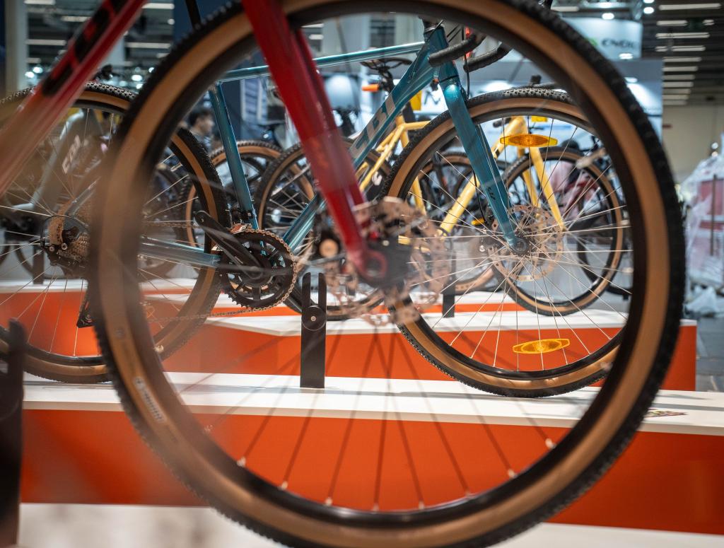 Vor der Fahrradmesse Eurobike in Frankfurt Ende Juni hofft die Branche auf Rückenwind. (Archivbild) - Foto: Frank Rumpenhorst/dpa