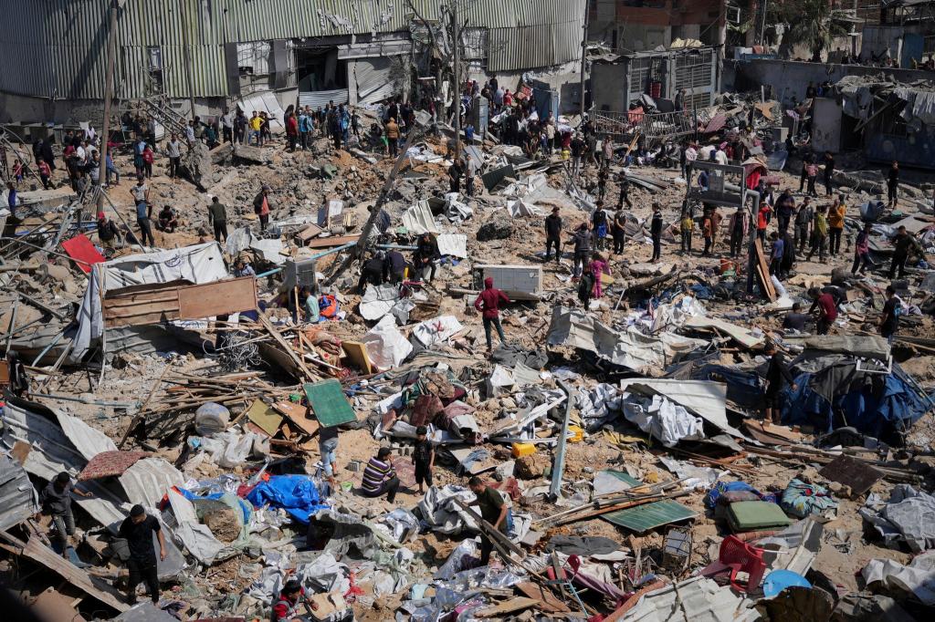 Die Lage im Gazastreifen ist katastrophal: Eine Mehrheit der EU-Staaten sprach sich zuletzt für einen härteren Kurs gegen Israel aus. (Archivbild) - Foto: Abdel Kareem Hana/AP/dpa