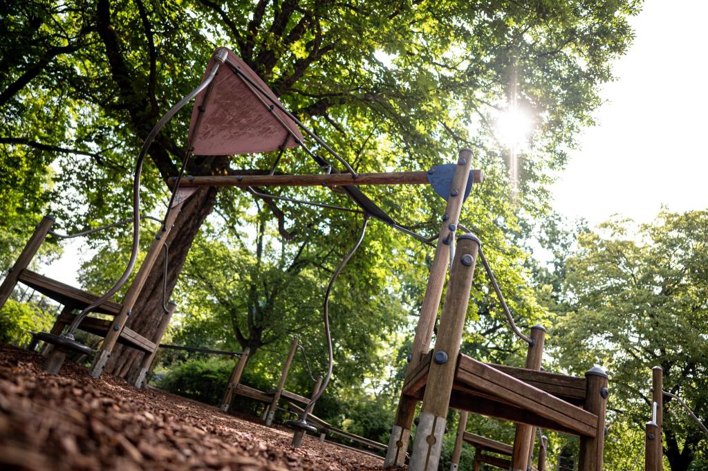 Plötzlich fiel auf dem Kinderspielplatz ein Ast herunter, ein 39-Jähriger wurde erschlagen. (Symbolbild) - Foto: Fabian Sommer/dpa