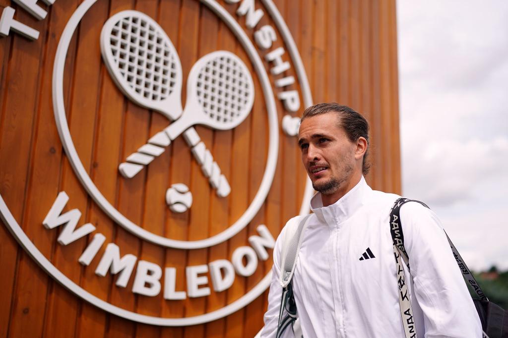 Alexander Zverev ist in Wimbledon noch nie weiter als bis ins Achtelfinale gekommen. - Foto: Zac Goodwin/PA Wire/dpa