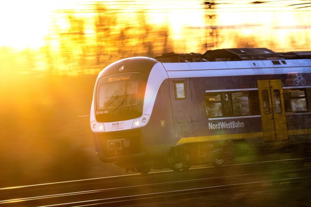 Einige Fahrgäste wählten laut der Bundespolizei den Notruf, nachdem der Zug infolge eines Defekts auf freier Strecke stoppen musste. (Symbolbild) - Foto: Sina Schuldt/dpa