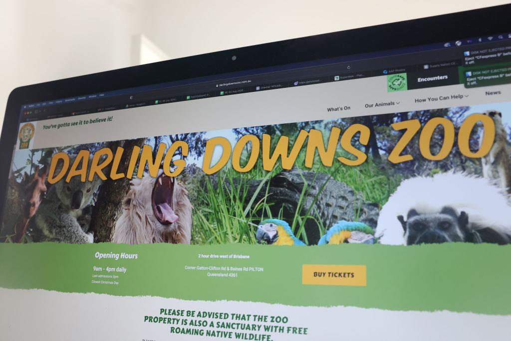 Der private Darling Downs Zoo liegt westlich von Brisbane. - Foto: Rounak Amini/AAP/dpa
