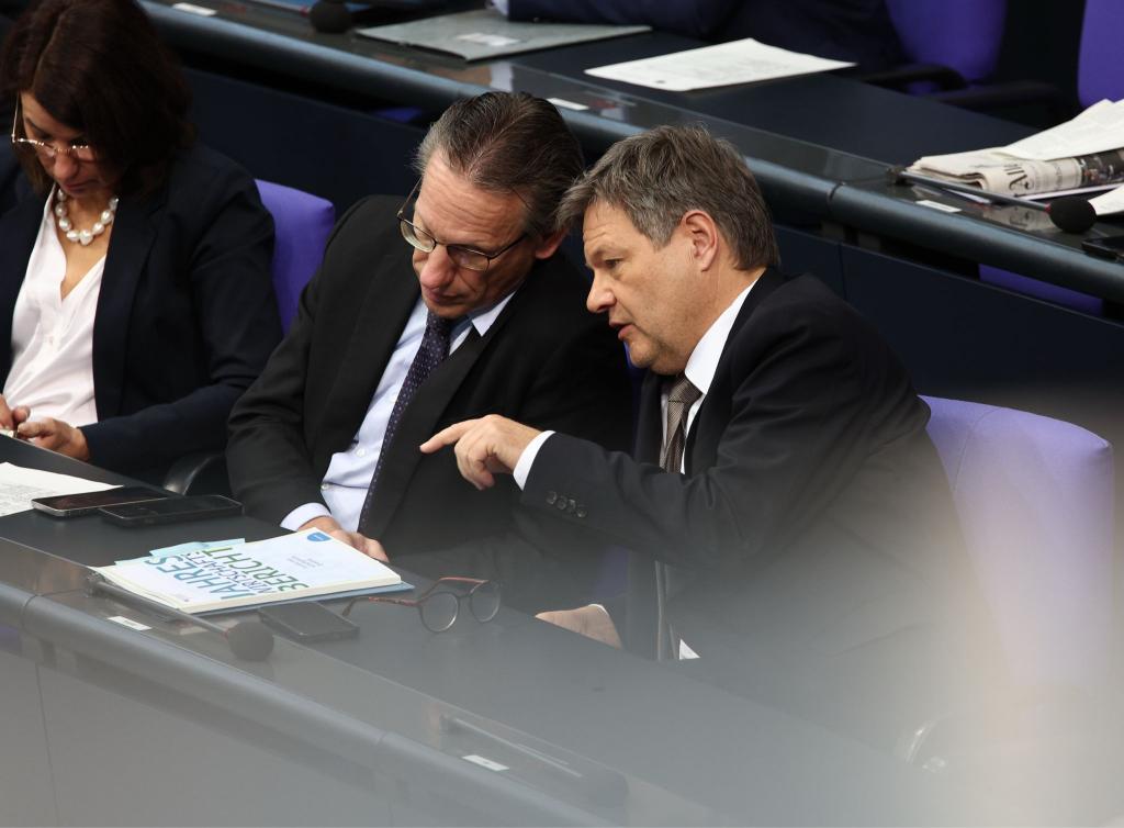 Die Zukunftspläne von Jörg Kukies und Robert Habeck werden konkreter. (Archivbild) - Foto: Hannes P. Albert/dpa