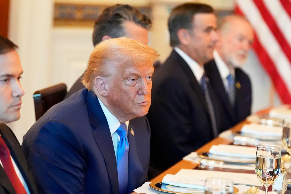 US-Präsident Donald Trump will sich in Sachen Zölle nicht festlegen. - Foto: Alex Brandon/AP/dpa