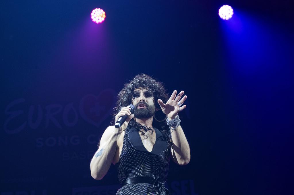 Conchita Wurst hat bald einen Gastauftritt im Berliner Musical «Romeo & Julia - Liebes ist alles». (Archivbild) - Foto: Peter Schneider/KEYSTONE/dpa