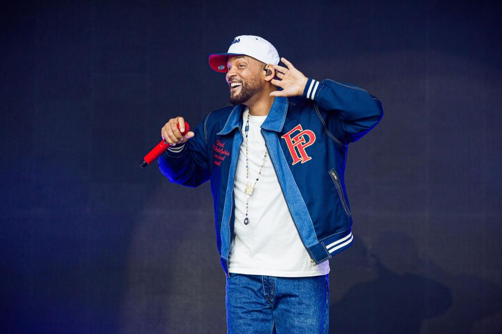 Bevor er zum Blockbuster-Star wurde, stand Will Smith vor allem als Rapper im Rampenlicht – so auch in Wolfsburg. - Foto: Moritz Frankenberg/dpa