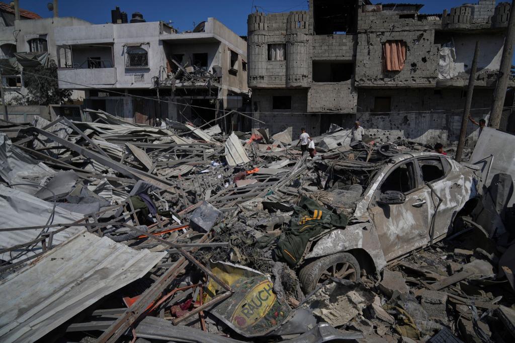 Die indirekten Gespräche über eine befristete Waffenruhe im Gaza-Krieg sind ins Stocken geraten. - Foto: Abdel Kareem Hana/AP/dpa