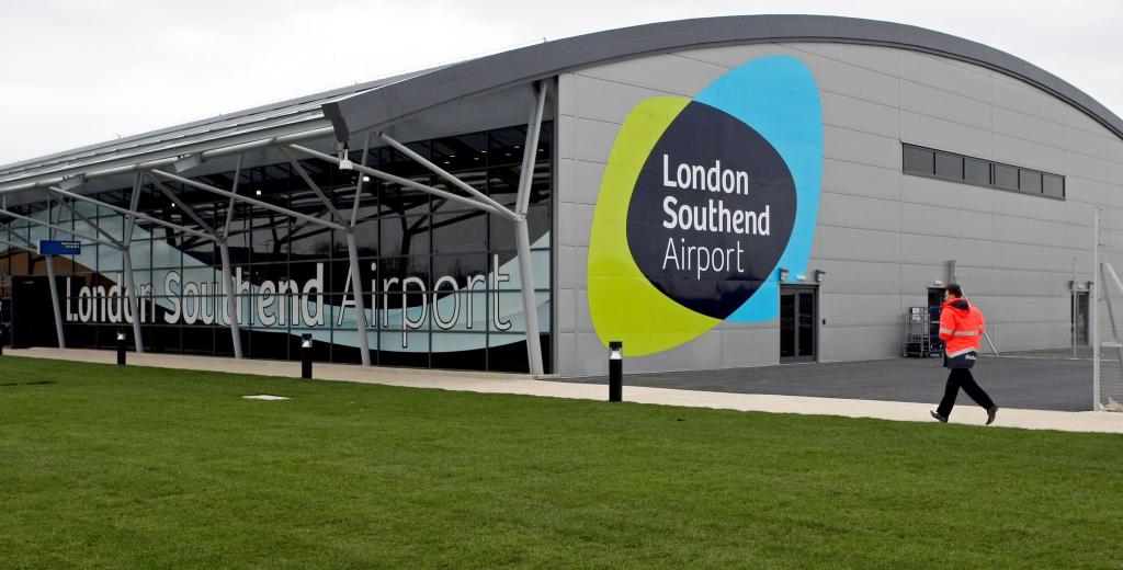 Der Flughafen liegt 60 Kilometer östlich von London bei Southend-on-Sea in der Grafschaft Essex. (Archivbild) - Foto: Chris Radburn/PA Wire/dpa