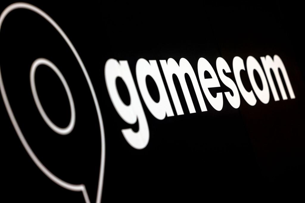 Das Logo der Gamescom - im August wird es omnipräsent sein in Köln. - Foto: Oliver Berg/dpa