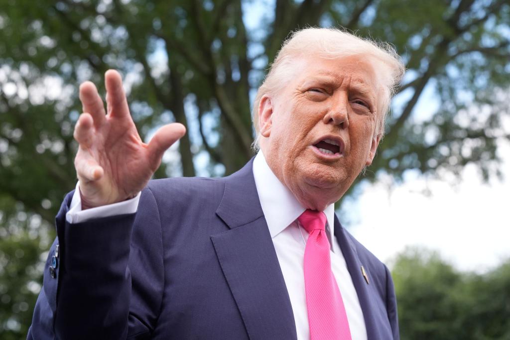 Trump sieht Fortschritte in den Gesprächen mit der EU - Foto: Manuel Balce Ceneta/AP/dpa