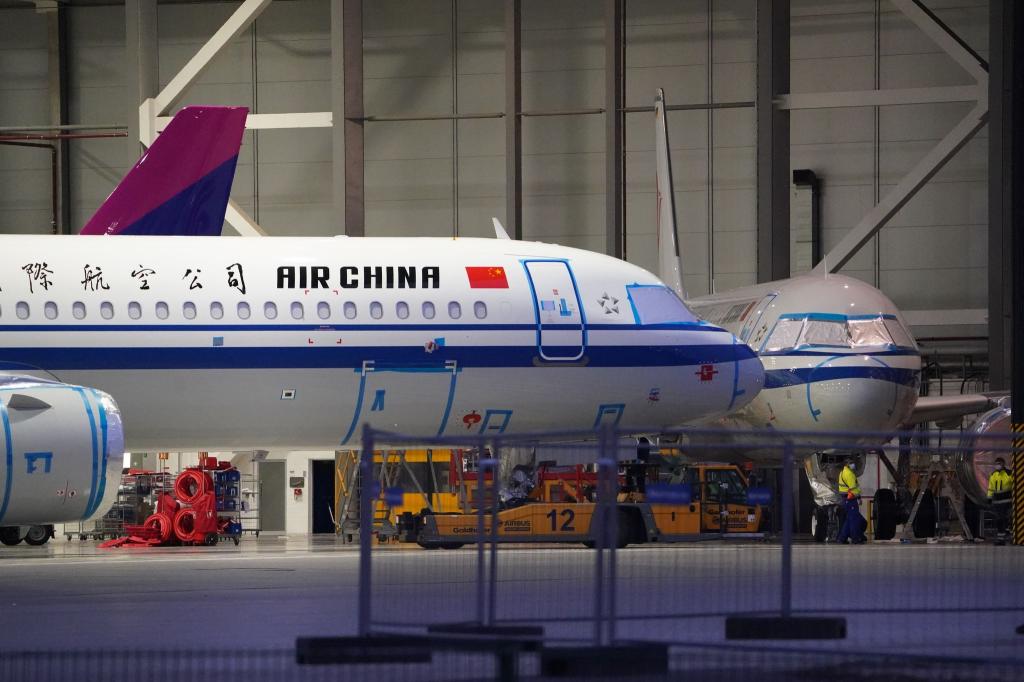 Ein Flugzeug von Air China. (Archivbild) - Foto: Marcus Brandt/dpa
