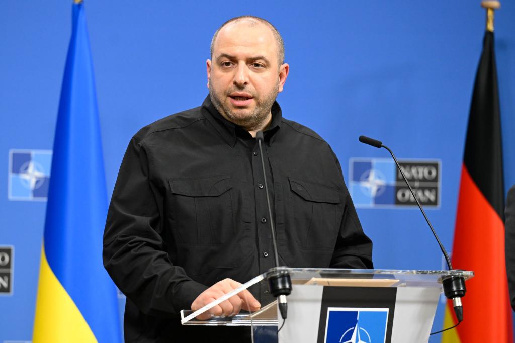 Kiews bisheriger Chefunterhändler mit Russland, Rustem Umjerow, soll einen neuen Posten in den USA bekommen. (Archivbild) - Foto: Wiktor Dabkowski/ZUMA Press Wire/dpa