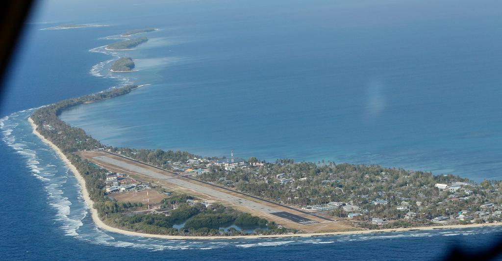 Tuvalu könnte in 100 Jahren im Meer versunken sein. (Archivbild) - Foto: Alastair Grant/AP/dpa