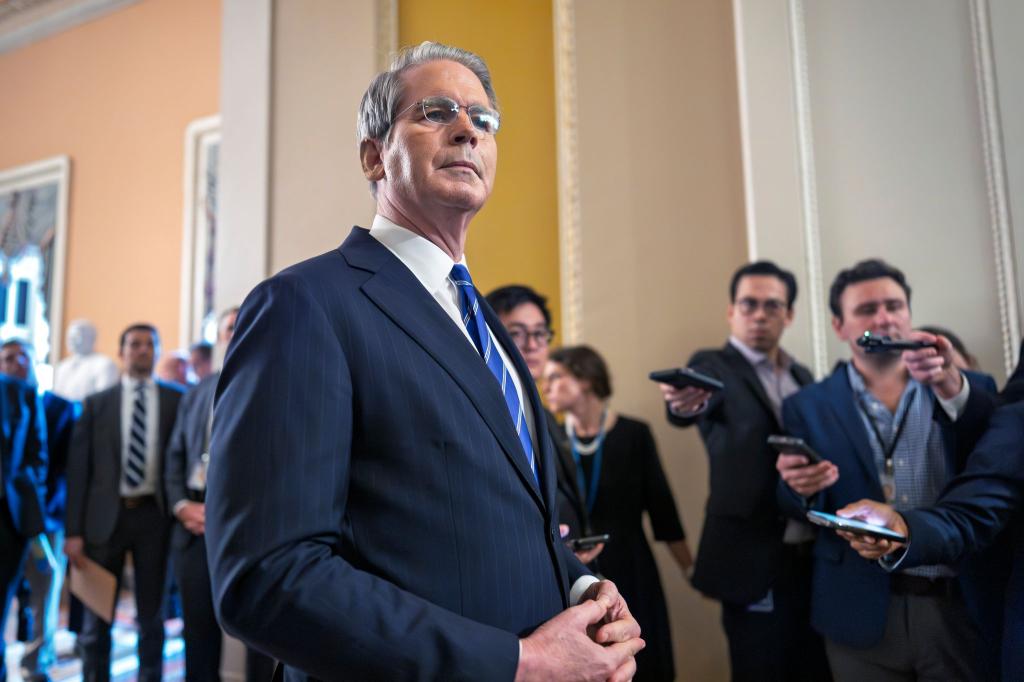 US-Finanzminister Scott Bessent trifft sich nächste Woche mit seinem chinesischen Amtskollegen in Stockholm. (Archivbild) - Foto: J. Scott Applewhite/AP/dpa